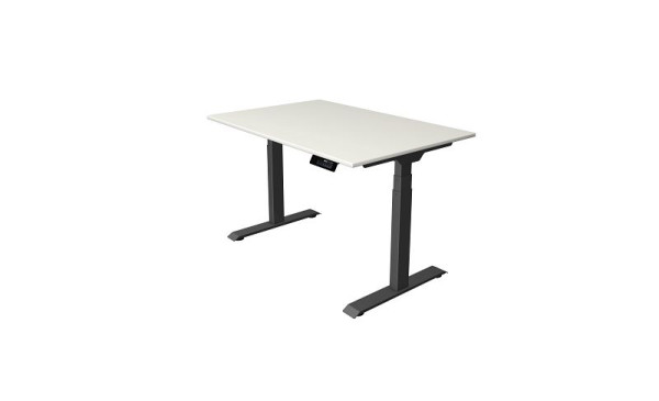 Kerkmann Oxford Sitz-/Stehtisch 1200 x 800 mm, elektrisch höhenverstellbar von 620-1270 mm, Weiß, Gestell anthrazit, 10540410