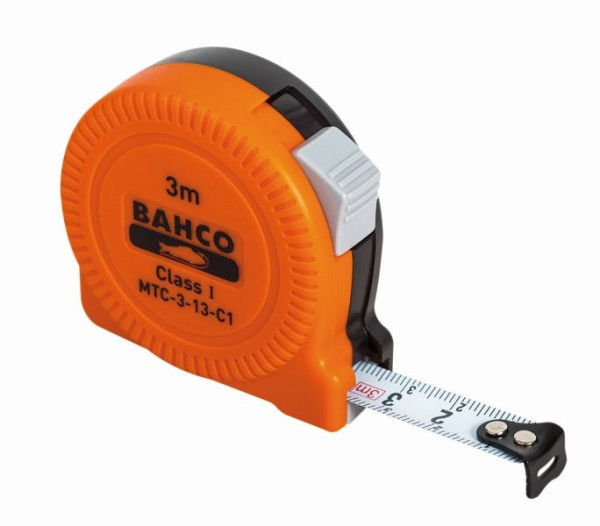 Bahco Maßband, 3 m, Gesamtlänge 200 mm, MTC-3-13-C1, 7314150330843
