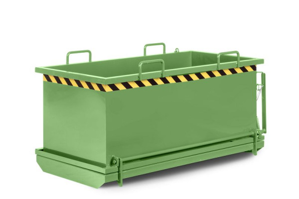RR Industrietechnik Klappbodenbehälter Typ RKB-75 RAL 6011, 100100144
