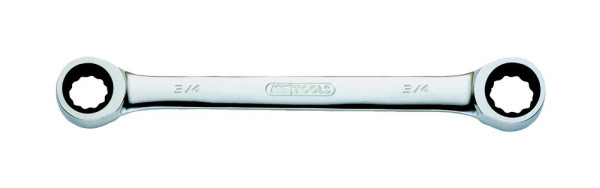 KS Tools GEARplus Doppel-Ratschenringschlüssel, 9/16"x5/8", 503.4404