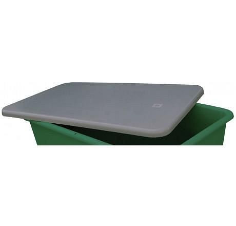 Cemo Flachdeckel für Bütte 500l, Maße: 154 x 89 x 4 cm, 6956, 4052886134788