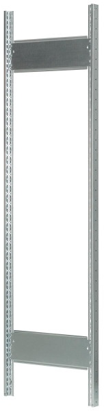 Schulte MULTIplus T-Profil-Rahmen, vormontiert, 2 Tiefenriegel, 2300x400 mm, RAL5010, 32931-B-M
