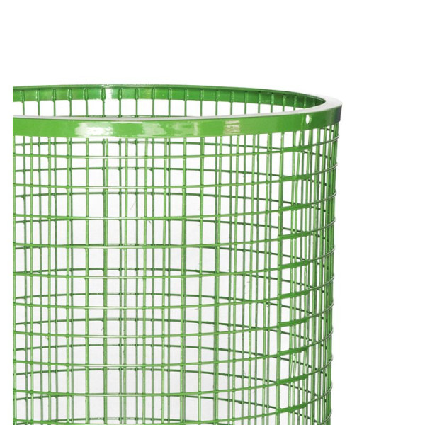 Stein HGS Abfallbehälter 'Nr. 5', verzinkt und grasgrün beschichtet (RAL 6010), 19328