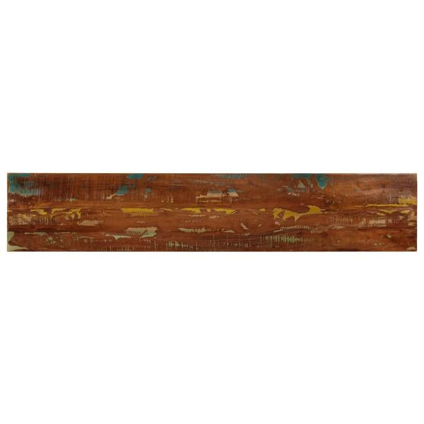 vidaXL Tischplatte 180x30x3,8 cm Rechteckig Altholz Massiv, 371107