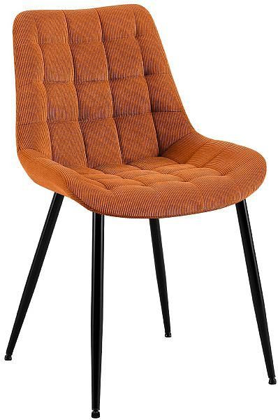 CLP Esszimmerstuhl Sardna Cord, orange, 326252, 4255716357627