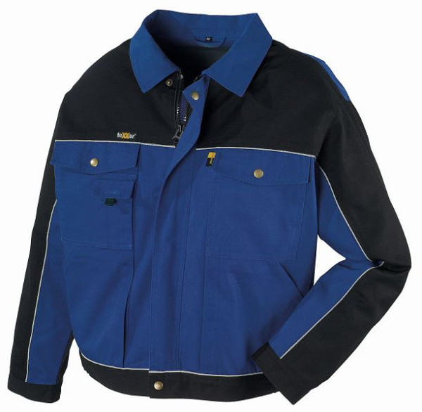 teXXor Canvas (320 g/m²) Bundjacke RIO, kornblau/schwarz, Größe: S, 8312-S