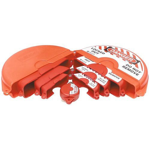 Brady Set mit Absperrvorrichtungen für Durchgangsventile, ∅ von 25 bis 330 mm, 308035