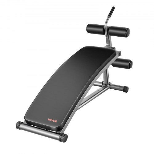 VEVOR Sit Up Bank, 6-stufig höhenverstellbar (132x42x85 cm), Rückentrainer, 272 kg belastbar, für Heimtraining, YWZBZK000000VTFUN001V0