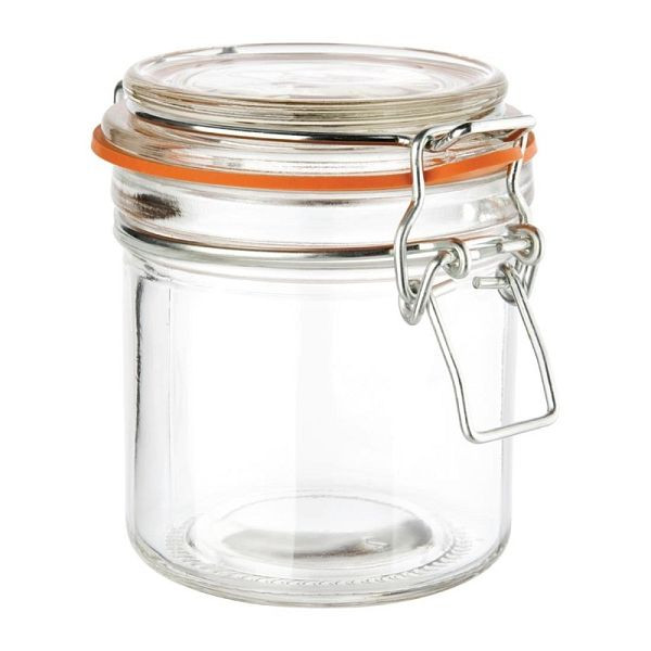 Vogue Weckgläser 285ml, VE: 6 Stück, Gummiring und Bügelverschluss, GH329