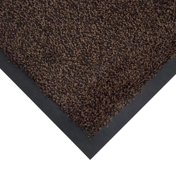 COBA Premium Schmutfangmatte waschbar COBAwash Schwarz/Braun 1.15m x 1.75m, LM010503
