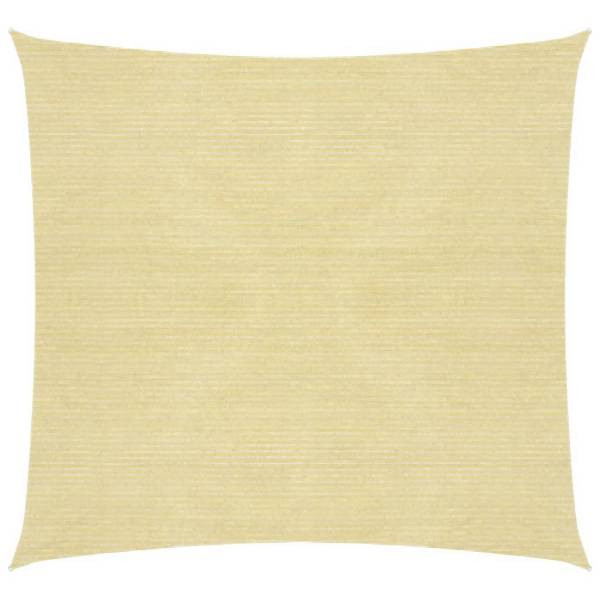vidaXL Sonnensegel 160 g/m² Beige 7x7 m HDPE, 311115, 8720286096789