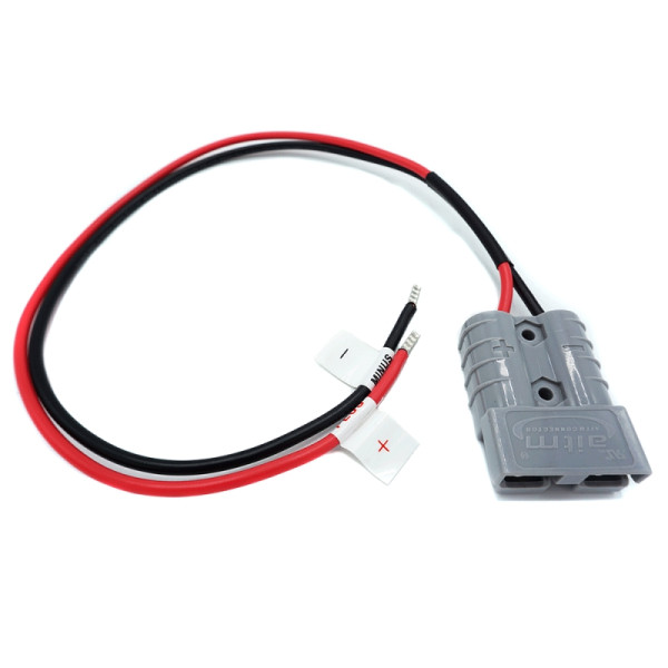 WATTSTUNDE Adapterkabel 4mm² A50/Aderendhülse 50cm schwarz, 401-10010