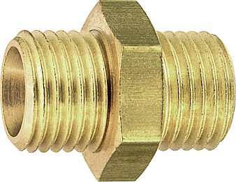 Gambit Doppelnippel, AG 1/4" x AG 1/4", 074036