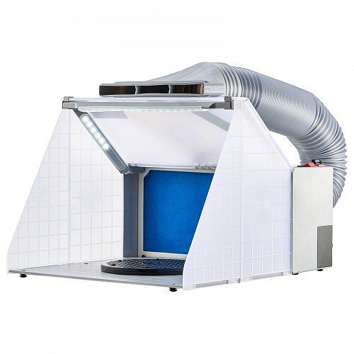 VEVOR Absauganlage Airbrush Spritzkabine Zubehör Lackierkabine 4m³/min, PBSPQF404633C1DFPV2