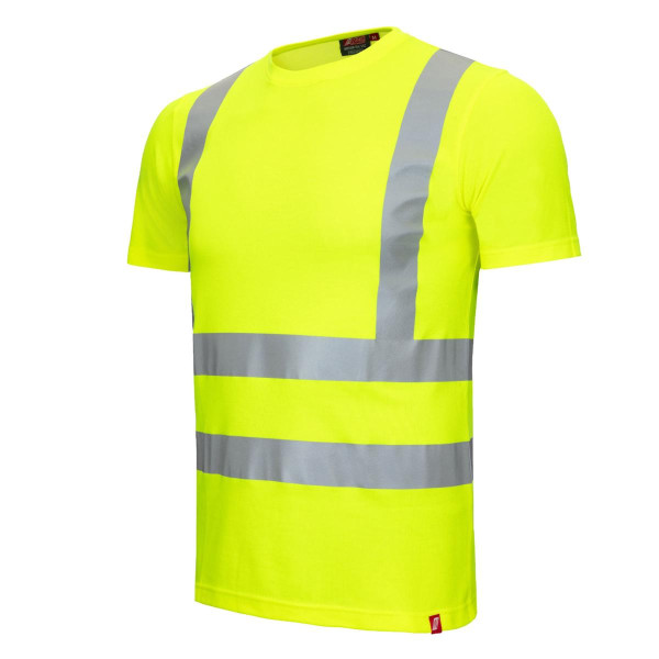 NITRAS MOTION TEX VIZ, Warnschutz-T-Shirt, Größe: M, Farbe: neongelb, VE: 20 Stück, 7008-4000-M