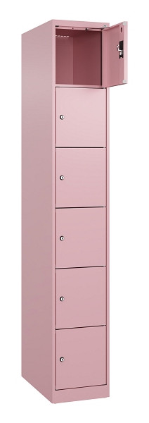 C+P Schließfachschrank Evolo PLUS, 6 Fächer, 1850x300x500mm, 3015/3015, 049000-106 S10024