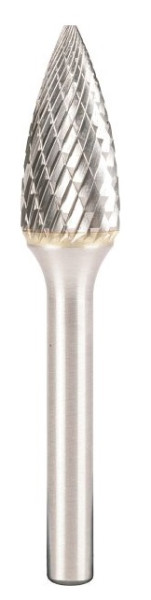 Klingspor HF 100 G Hartmetallfräser 12,7 x 25 x 6 mm Kreuzverzahnung, 296086