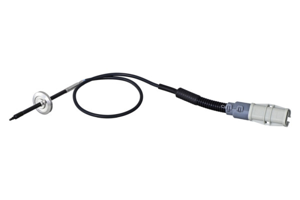 HELLA Sensor, Abgastemperatur - 2-polig - geschraubt - Kabel: 450mm, 6PT 358 181-901