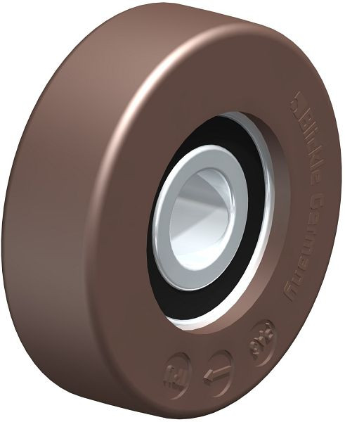 Blickle FPU 50x15/12-10K Rad aus Blickle Besthane®, Braun, 757451
