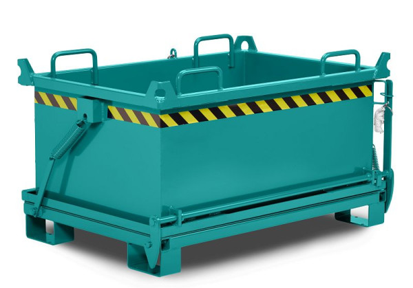 RR Industrietechnik Klappbodenbehälter Typ RBB-50 RAL 5018, 100800333