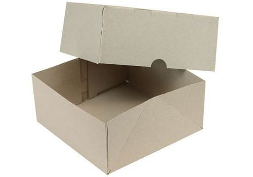 TransPak Aufrichteschachtel, Vollpappe, Innenmaß 218 x 215 x 100/100 mm, VE: 25 Stück, 299463