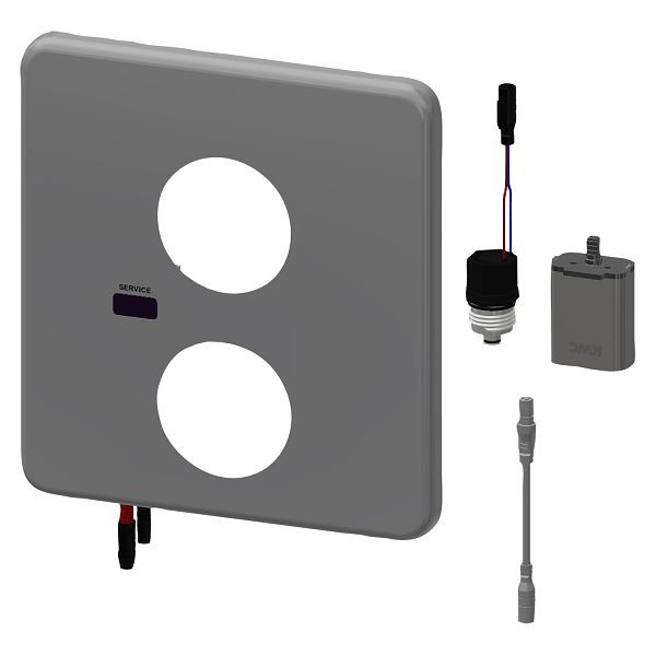 KWC Hygieneeinheit, F5, für Duscharmatur mit Thermostat, Platte 205x225 mm, 3600005393