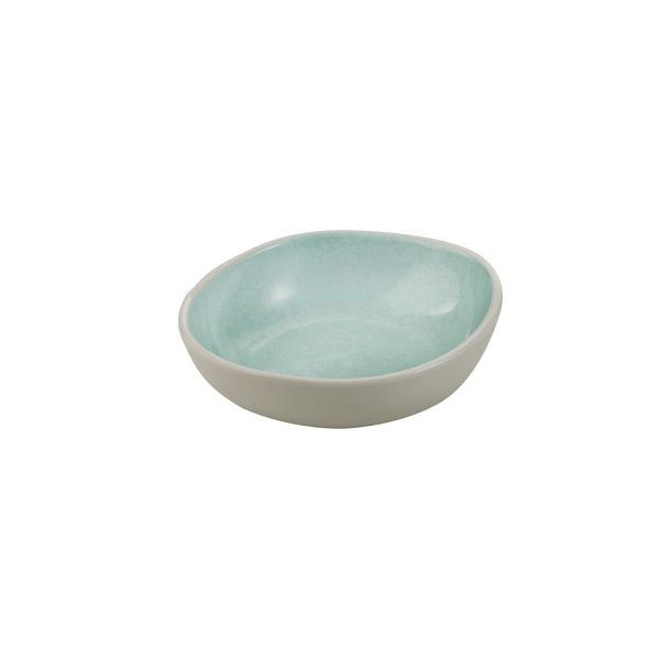 APS Schale CALA - Melamin grün/grau, 15 x 13,5 cm, 250 ml, spülmaschinengeeignet, 85474