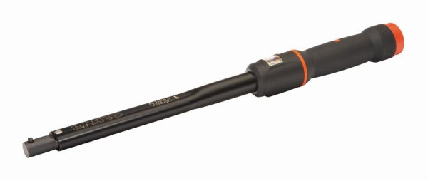 Bahco Mechanischer Klick-Drehmomentschlüssel 60 - 300 Nm, verstellbar, mit Fensterskala & runder Zapfenaufnahme, 74WS-300