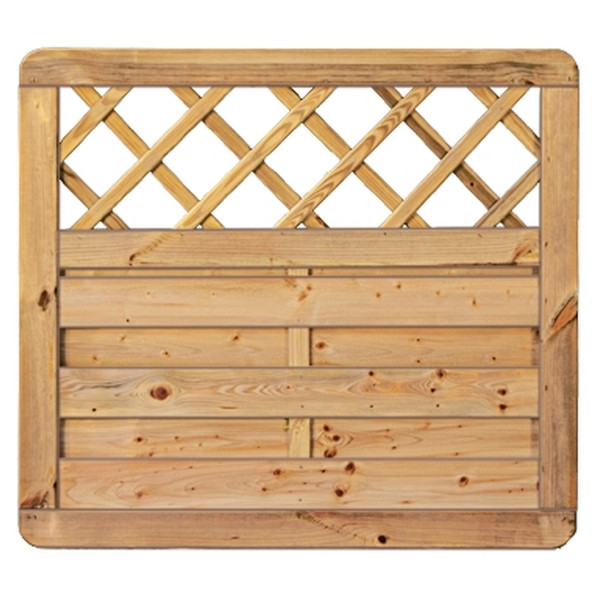 T&J Avantgarde-Serie Ranki, 100 x 90 cm, kdi-grün, Rahmen 45/68 mm, Lamellen glatt, 23925