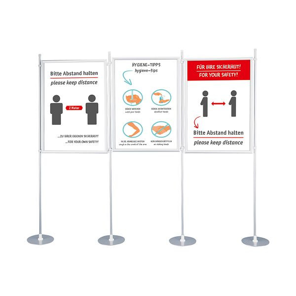VKF Renzel Stellwand „Eco“ mit Aluminium-Klapprahmen, 50.0053.11
