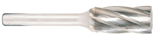 Projahn Hartmetallfräser Form A Zylinder ohne Stirnverzahnung d1 12.7 mm, Schaft-Durchmesser 6.0 m, Schnellverzahnung, 700136127