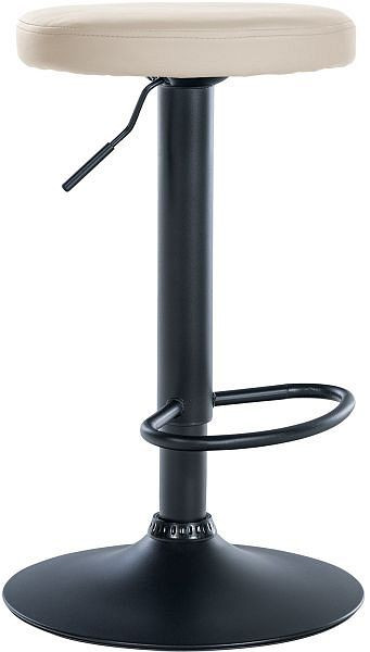 CLP Barhocker Ponte Kunstleder schwarz, creme, 322059
