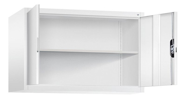 C+P Aufsatzschrank Acurado, H790xB1200xT500mm, Farbe: Verkehrsweiß, Muldengriff, 9485-000 S10195