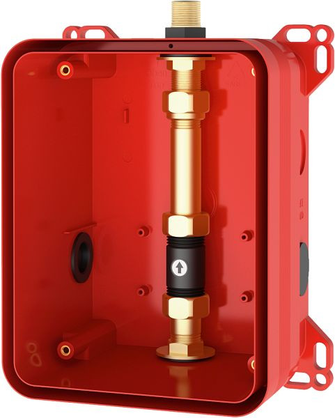 KWC Rohbauset, F3, Systembox R3, duschen, Kalt- oder vorgemischtes Warmwasser, 2030040069