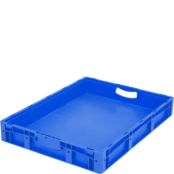 BITO Eurostapelbehälter XL mit Doppelboden /XL 86121D 800x600x120 blau, Doppelboden, C0293-0010