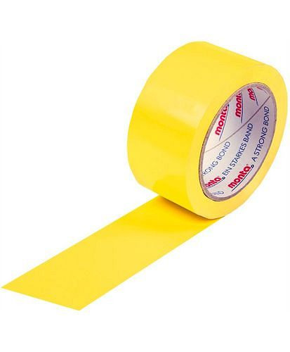 monta PVC-Klebeband 283, weiß, 50 mm breit x 66 lfm, Stärke 52µ, VE: 36 Rollen, 299542