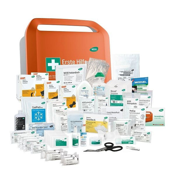 WERO Erste-Hilfe-Koffer Smart Case groß DIN 13157 für Logistik / Versand, 206562