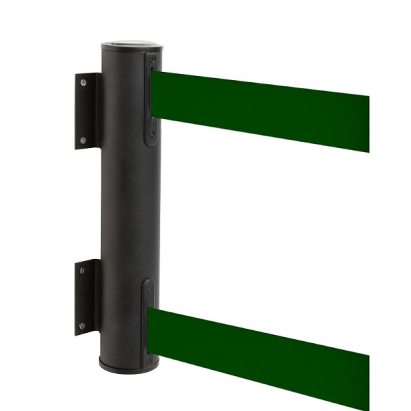 Stein HGS Wandgurtkassette -P-Line Dual-, dunkelgrün, mit Gurtendstück (Standard), 34248-1002