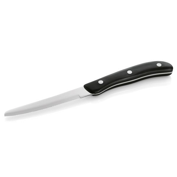 WAS Steak-/Pizzagabel mit Kunststoffgriff, 20,5 cm, Chromstahl, 6519001