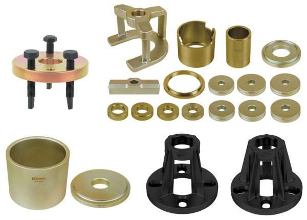 KS Tools Universal-Werkzeug-Satz zur De-/Montage von Achsteilen, 24-teilig, 440.9992