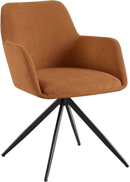 CLP Esszimmerstuhl Olema Cord, orange, 326055, 4255716354084