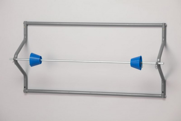 Eichner Wandhalterung für Schutzprodukte, Blau, 1-fach, 830 x 392 x 111 mm, 9219-00655