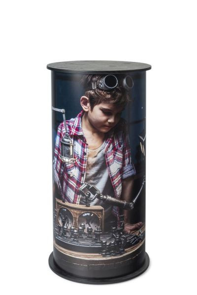 Showdown Displays Theke Professional rund schwarz, CPRTTB