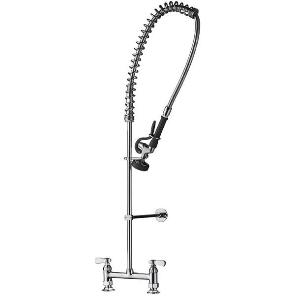 Vogue Zweiloch Geschirrwaschbrause, Monobloc, 2 Wasserzuführungen, CE985