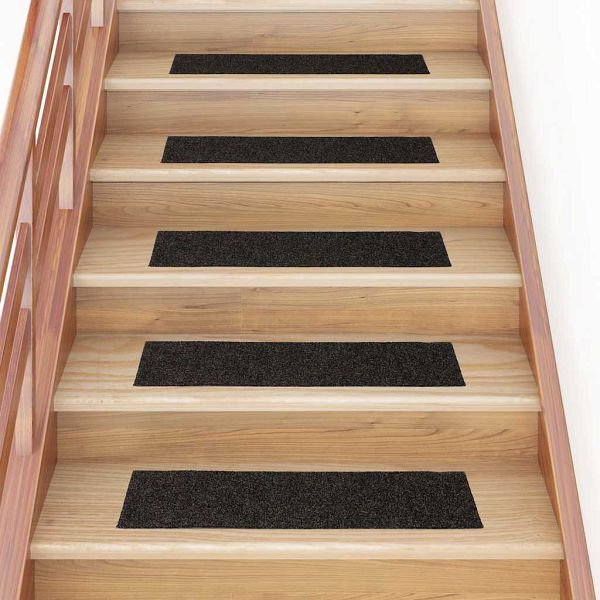 vidaXL Stufenmatten Selbstklebend 30 Stk. Braun 76x20cm Rechteckig, 3365727