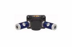 Riegler Verteilerdosen mit Sicherheits-Druckknopfkupplung NW 7,4, 107578