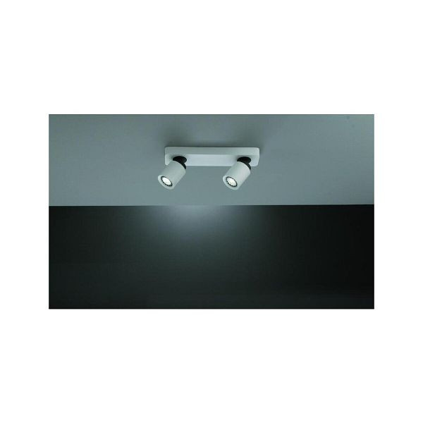 BÖHMER LED-Anbauleuchte 14W schwarz/weiß mit GU10 IP20 42526, 103576