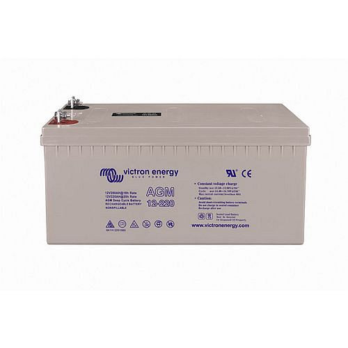 Victron Energy Batterie AGM Deep Cycle 12V/220Ah, 2-67-012230, BAT412201084