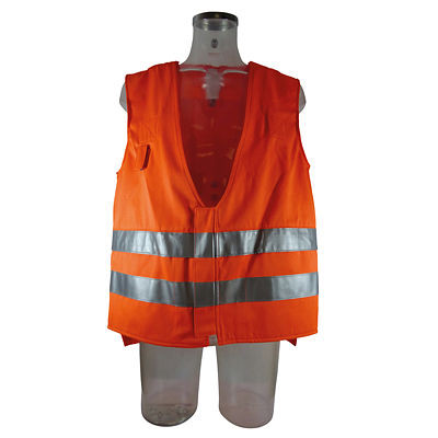 Preising Warnweste EN ISO 20471, orange, Größe XL, 121156WO-XL