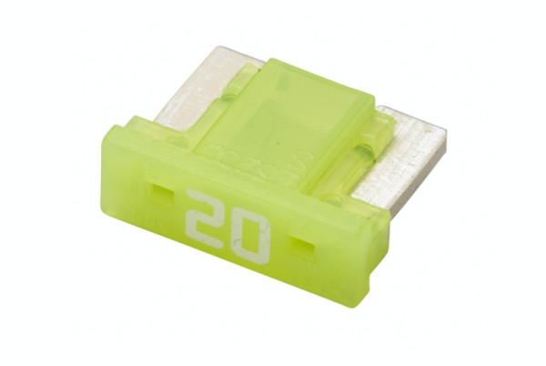 HELLA Sicherung, niedrige Mini-Flachstecksicherung, 20A, gelb, 8JS 728 596-332